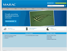 Tablet Screenshot of marac.co.nz