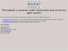 Tablet Screenshot of marac.com